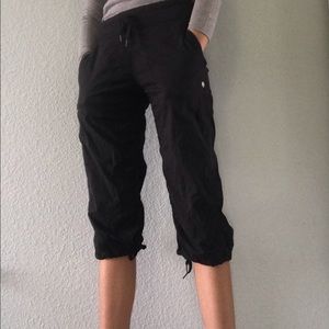 Lululemon Black Studio Crop